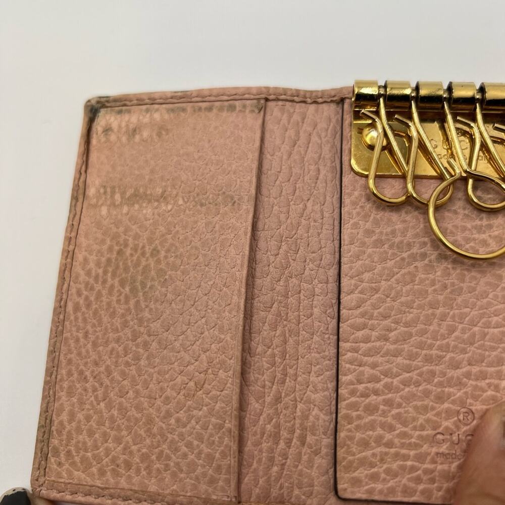 Preowned Gucci Blush Pink Key Cles - Picture 12 of 15